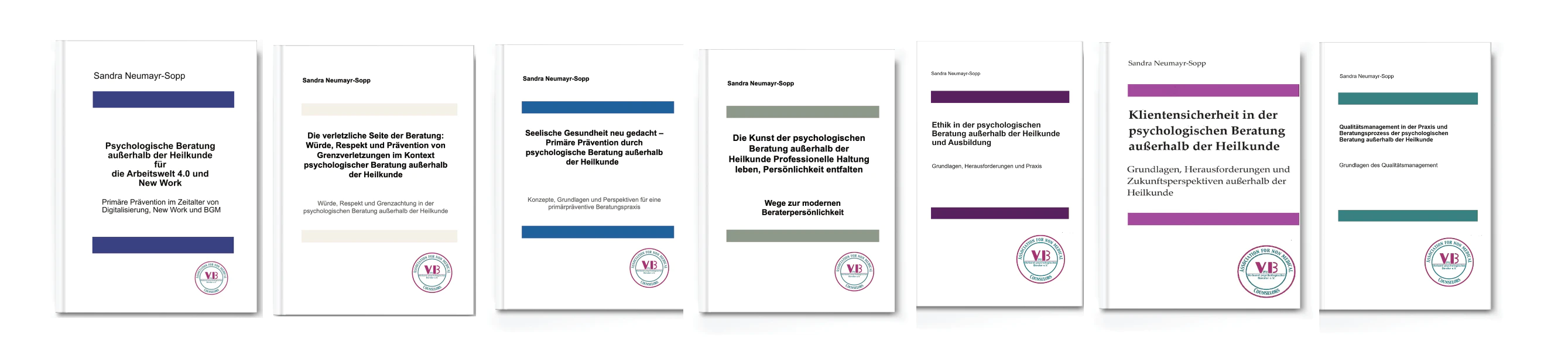 Standardwerke von Hon. Prof. Sandra Neumayr-Sopp